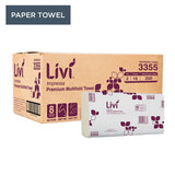 LIVI IMPRESSA SLIMFOLD TOWEL - 3355
