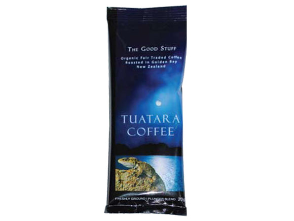 TUATARA PLUNGER COFFEE SACHETS