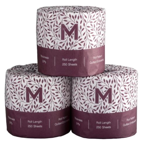 LUXURY WRAPPED TOILET TISSUE - 3PLY