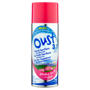 OUST 3 IN 1 - DISINFECTANT, DEODORISER - 325G