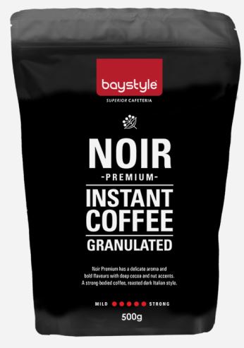 BAYSTYLE NOIR -  INSTANT COFFEE GRANULATED - 500G