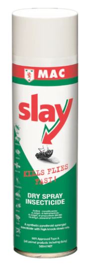 MAC SLAY PROFESSIONAL DRY INSECTICIDE - 500ML