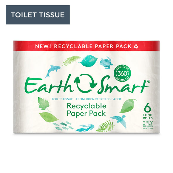 COTTONSOFT EARTHSMART 2PLY RECYCLED TOILET TISSUE