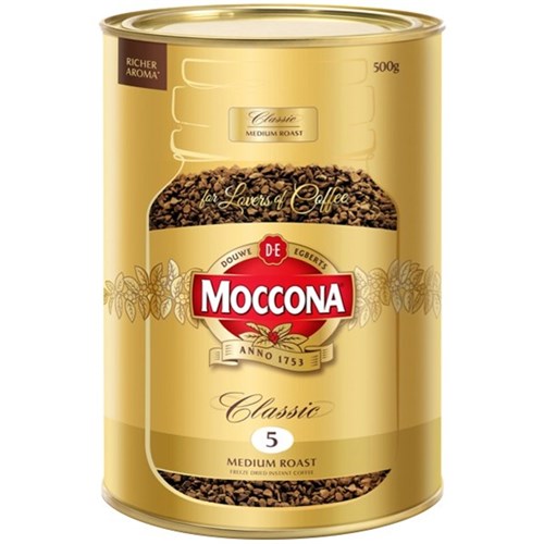 MOCCONA CLASSIC GOLD FREEZE DRIED 500G