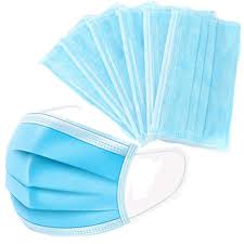 DISPOSABLE FACE MASKS - 3PLY -