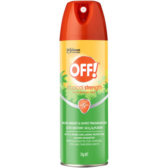 OFF! TROPICAL STRENGTH INSECT REPELLENT