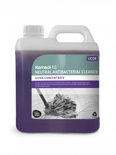 K8 NEUTRAL ANTIBACTERIAL CLEANER - ULTRA CONCENTRATE 2L