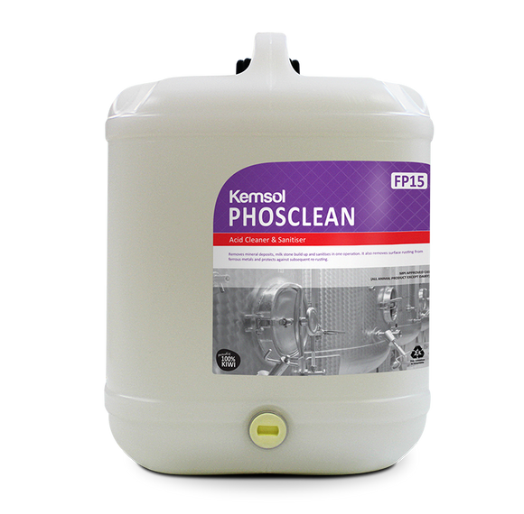 PHOSCLEAN -  HI FOAMING ACID DETERGENT & SANITISER
