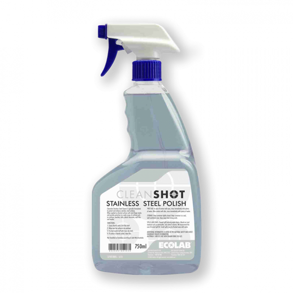 ECOLAB STAINLESS STEEL POLISH - CLEANSHOT 750ml