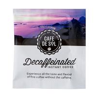 CAFE DE SOL DECAFFEINATED FREEZE DRIED COFFEE SACHETS  500/CTN
